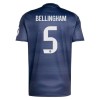 Camisola + Calções Real Madrid Bellingham 5 Criança Equipamento 2ª 2025-26